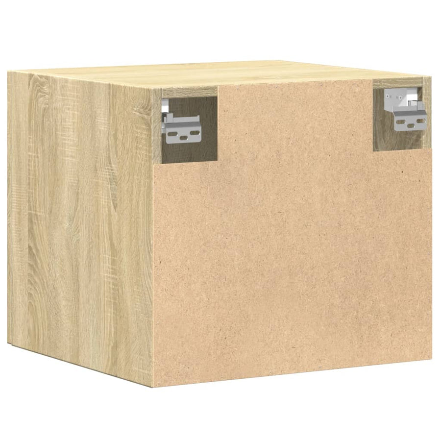 Wandkast 45X42,5X40 Cm Bewerkt Hout Kleurig Sonoma eiken