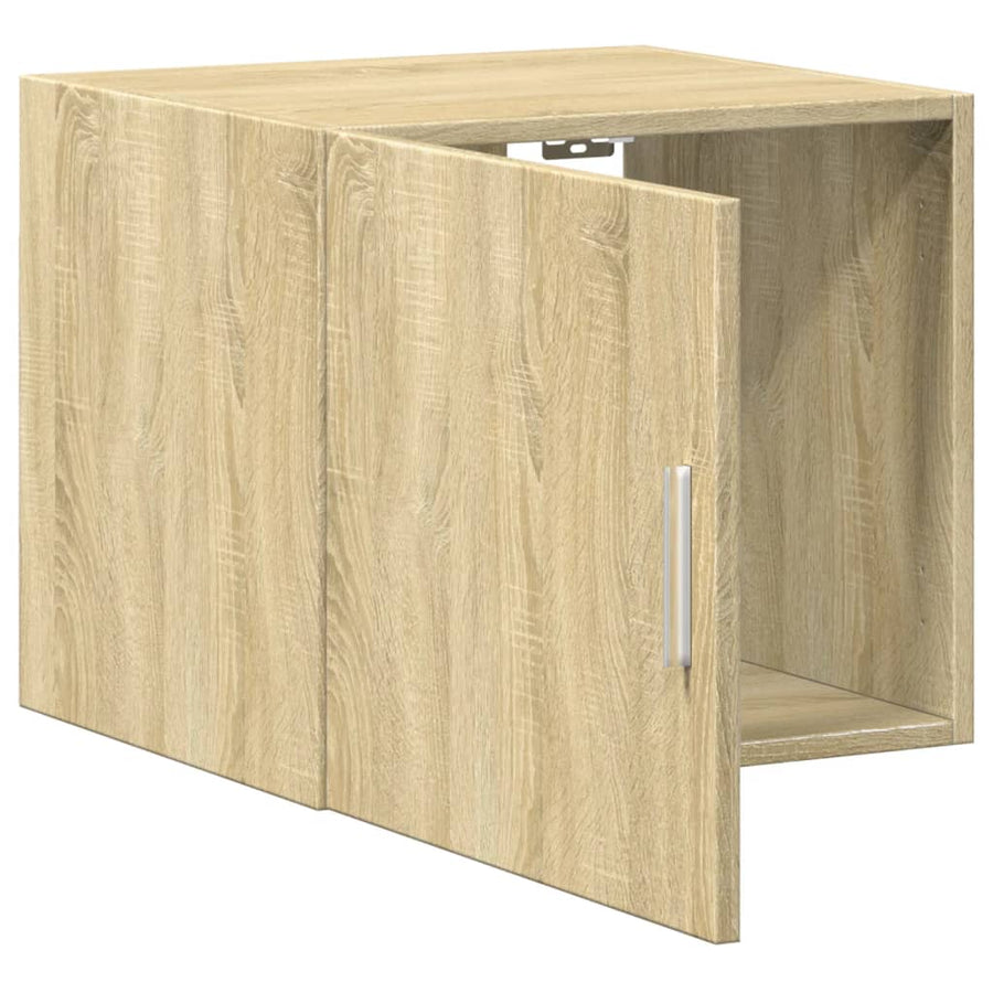 Wandkast 45X42,5X40 Cm Bewerkt Hout Kleurig Sonoma eiken