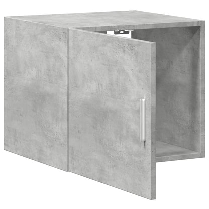 Wandkast 45x42,5x40 cm bewerkt hout betongrijs