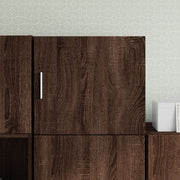 Wandkast 45x42,5x40 cm bewerkt hout bruin