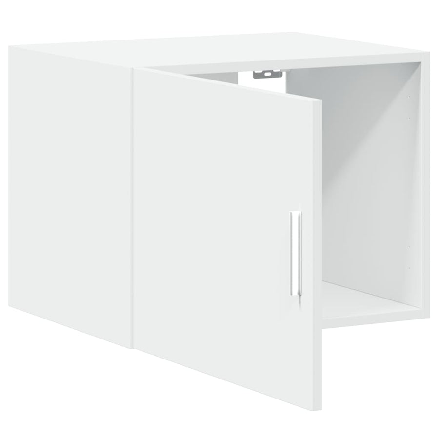 Wandkast 50x42,5x40 cm bewerkt hout wit