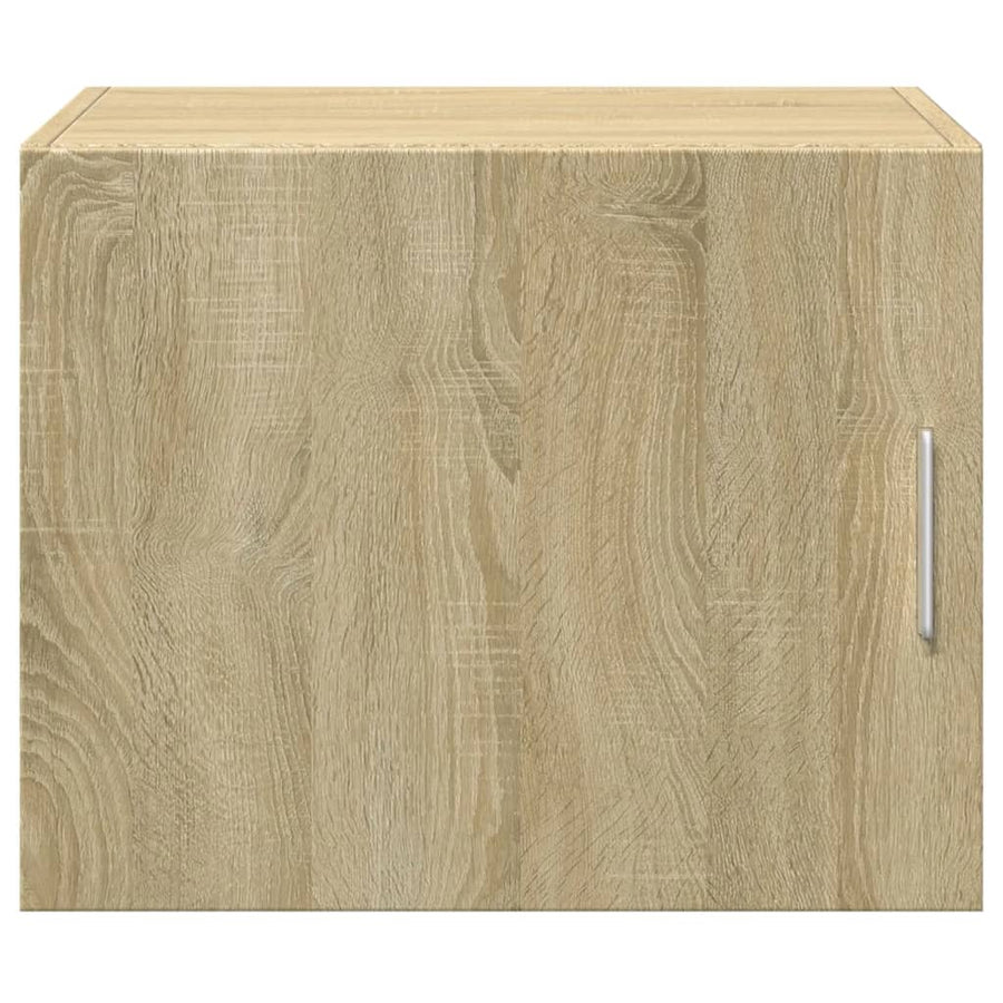 Wandkast 50x42,5x40 cm bewerkt hout sonoma eikenkleurig