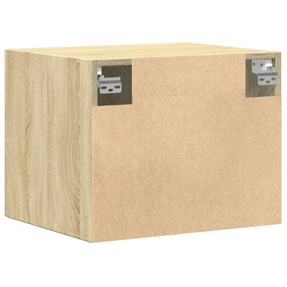 Wandkast 50x42,5x40 cm bewerkt hout sonoma eikenkleurig