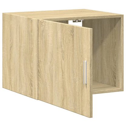 Wandkast 50x42,5x40 cm bewerkt hout sonoma eikenkleurig