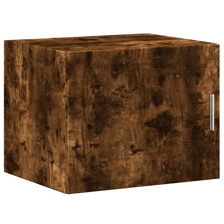 Wandkast 50X42,5X40 Cm Bewerkt Hout Kleurig Gerookt eiken