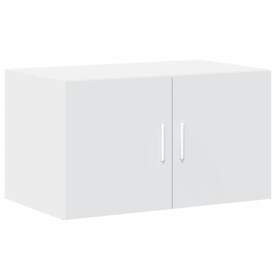 Wandkast 70x42,5x40 cm bewerkt hout wit