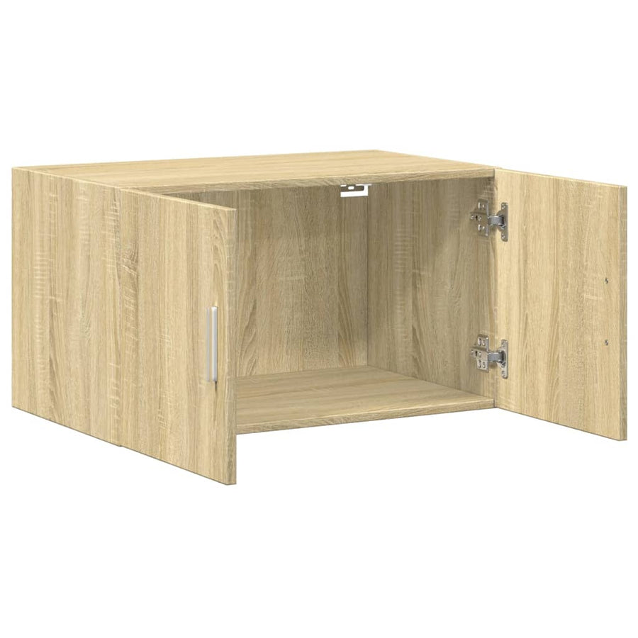 Wandkast 70x42,5x40 cm bewerkt hout sonoma eikenkleurig