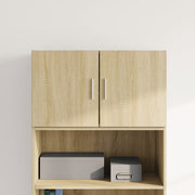 Wandkast 70x42,5x40 cm bewerkt hout sonoma eiken