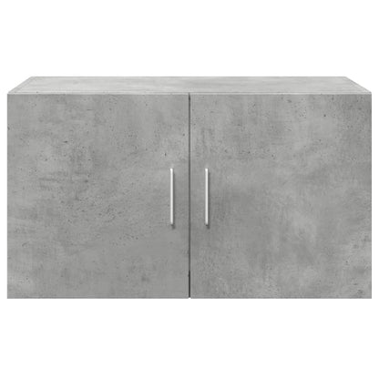 Wandkast 70x42,5x40 cm bewerkt hout betongrijs