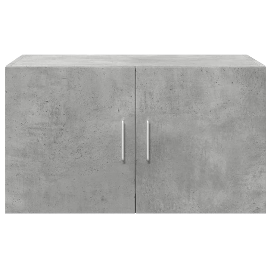 Wandkast 70x42,5x40 cm bewerkt hout betongrijs