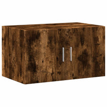 Wandkast 70x42,5x40 cm bewerkt hout gerookt eikenkleurig