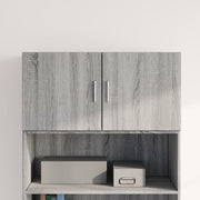Wandkast 80x42,5x40 cm grijs sonoma