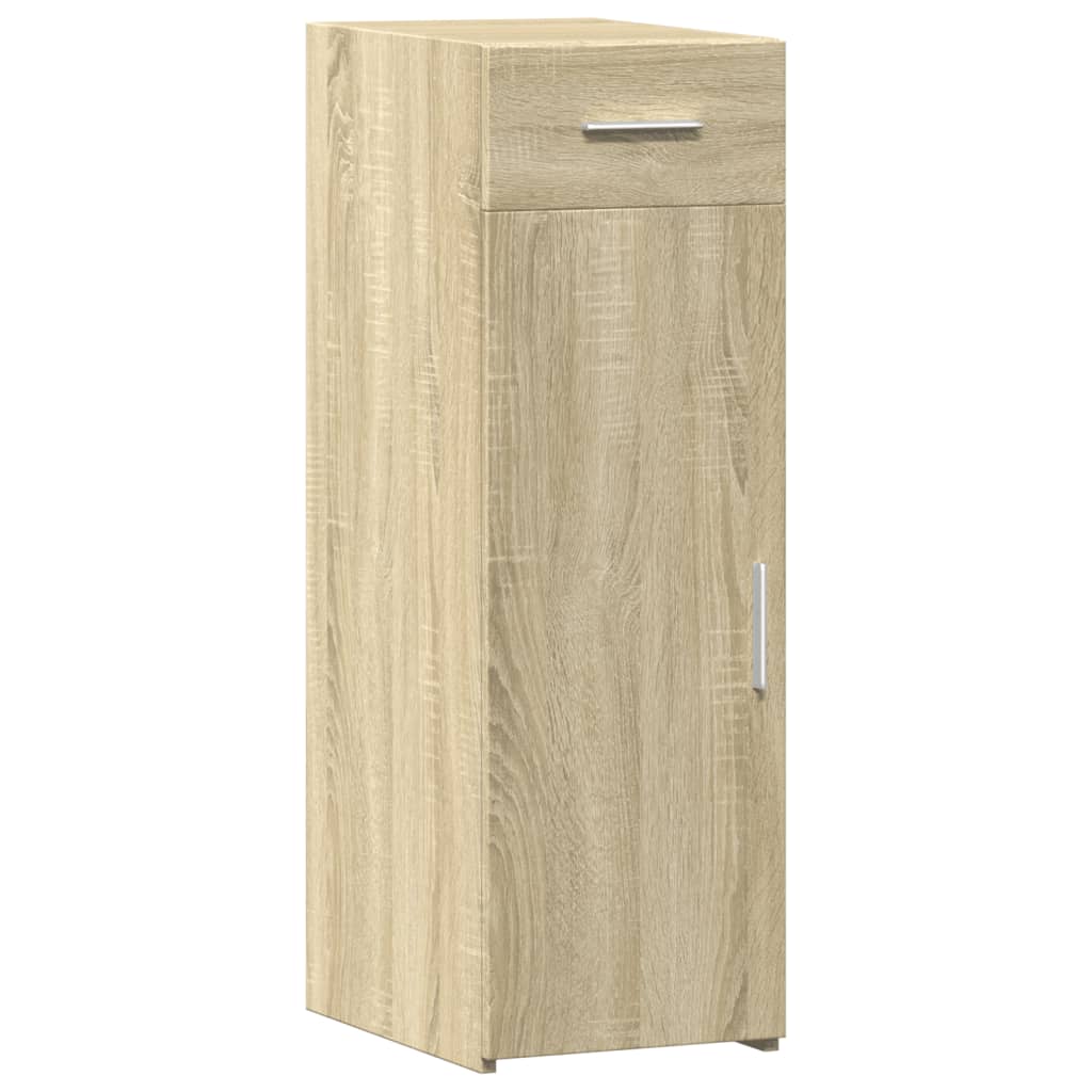 Dressoir 30x42,5x93 cm bewerkt hout sonoma eikenkleurig