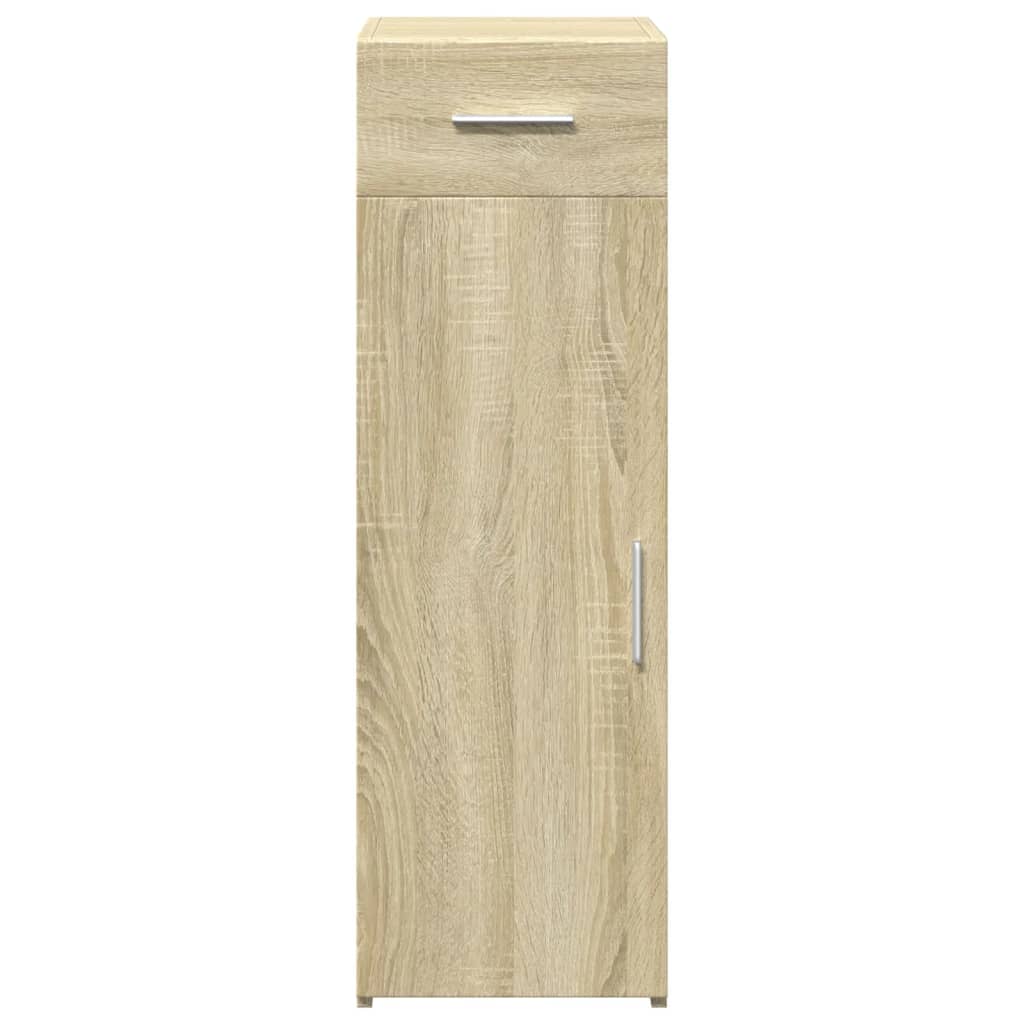 Dressoir 30x42,5x93 cm bewerkt hout sonoma eikenkleurig