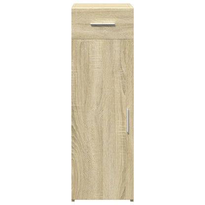 Dressoir 30x42,5x93 cm bewerkt hout sonoma eikenkleurig