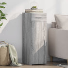 Sideboard 30x42.5x93 cm engineered wood grey Sonoma oak colour