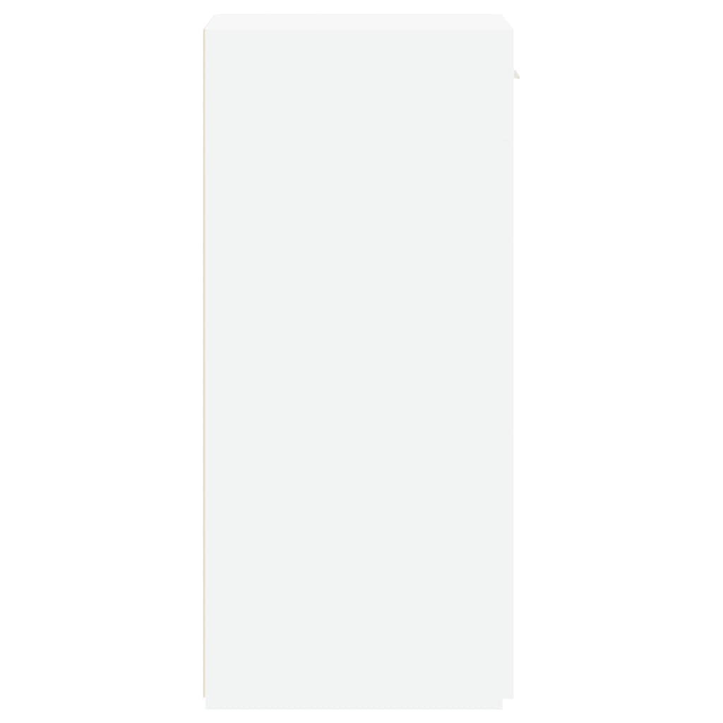 Dressoir 40x42,5x93 cm bewerkt hout wit