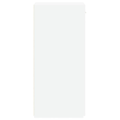 Dressoir 40x42,5x93 cm bewerkt hout wit