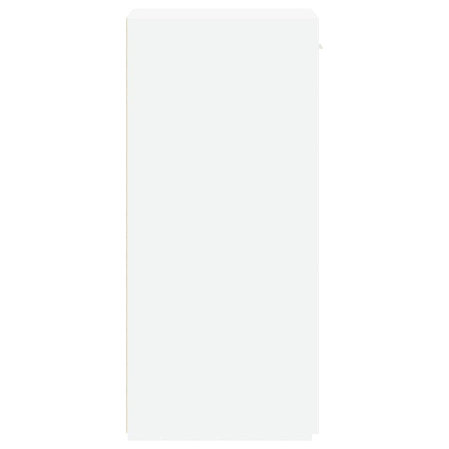 Dressoir 40x42,5x93 cm bewerkt hout wit