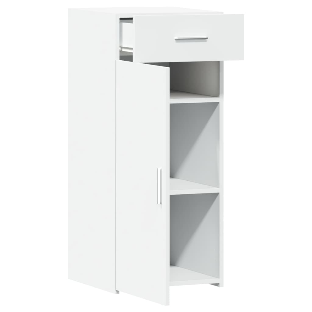 Dressoir 40x42,5x93 cm bewerkt hout wit
