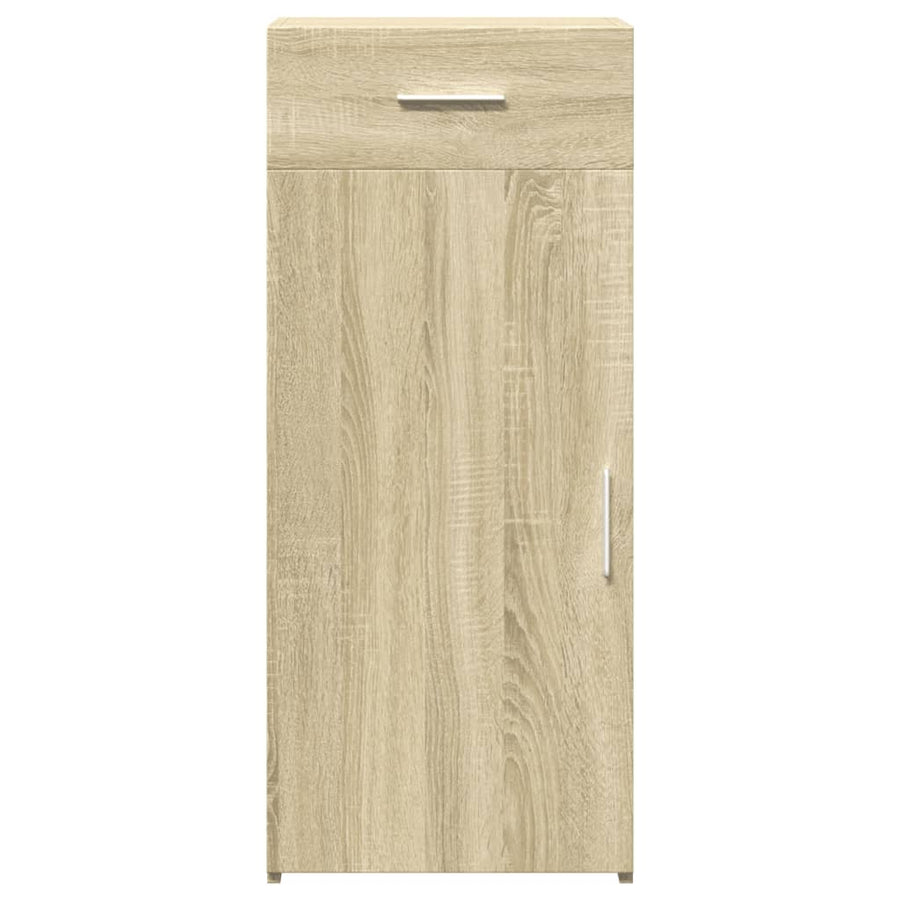 Dressoir 40x42,5x93 cm bewerkt hout sonoma eikenkleurig
