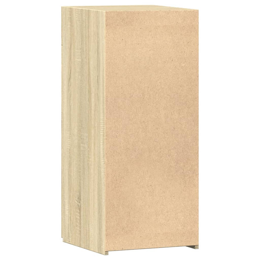 Dressoir 40x42,5x93 cm bewerkt hout sonoma eikenkleurig