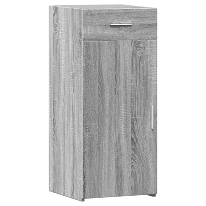 Dressoir 40x42,5x93 cm bewerkt hout grijs sonoma eikenkleur