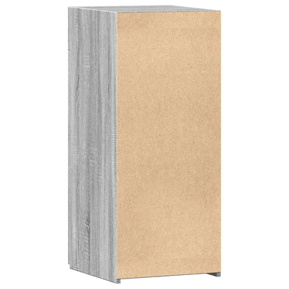 Dressoir 40x42,5x93 cm bewerkt hout grijs sonoma eikenkleur