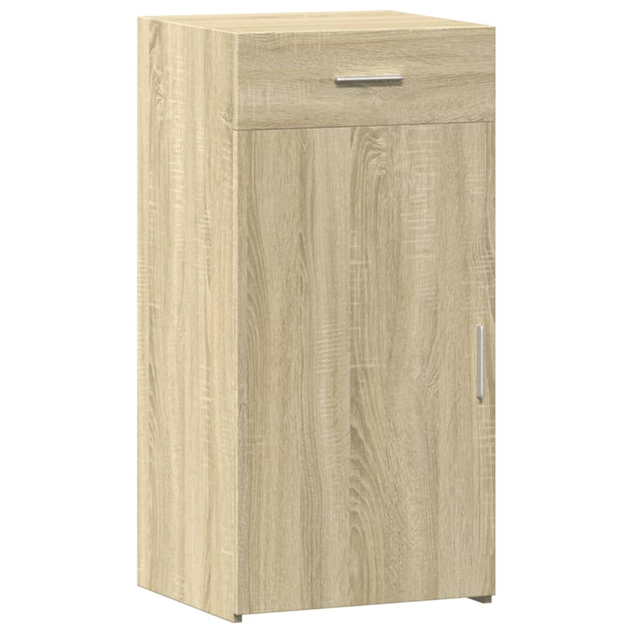Dressoir 45x42,5x93 cm bewerkt hout sonoma eikenkleurig