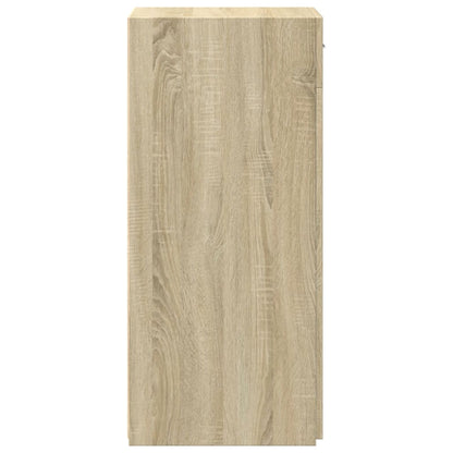 Dressoir 45x42,5x93 cm bewerkt hout sonoma eikenkleurig