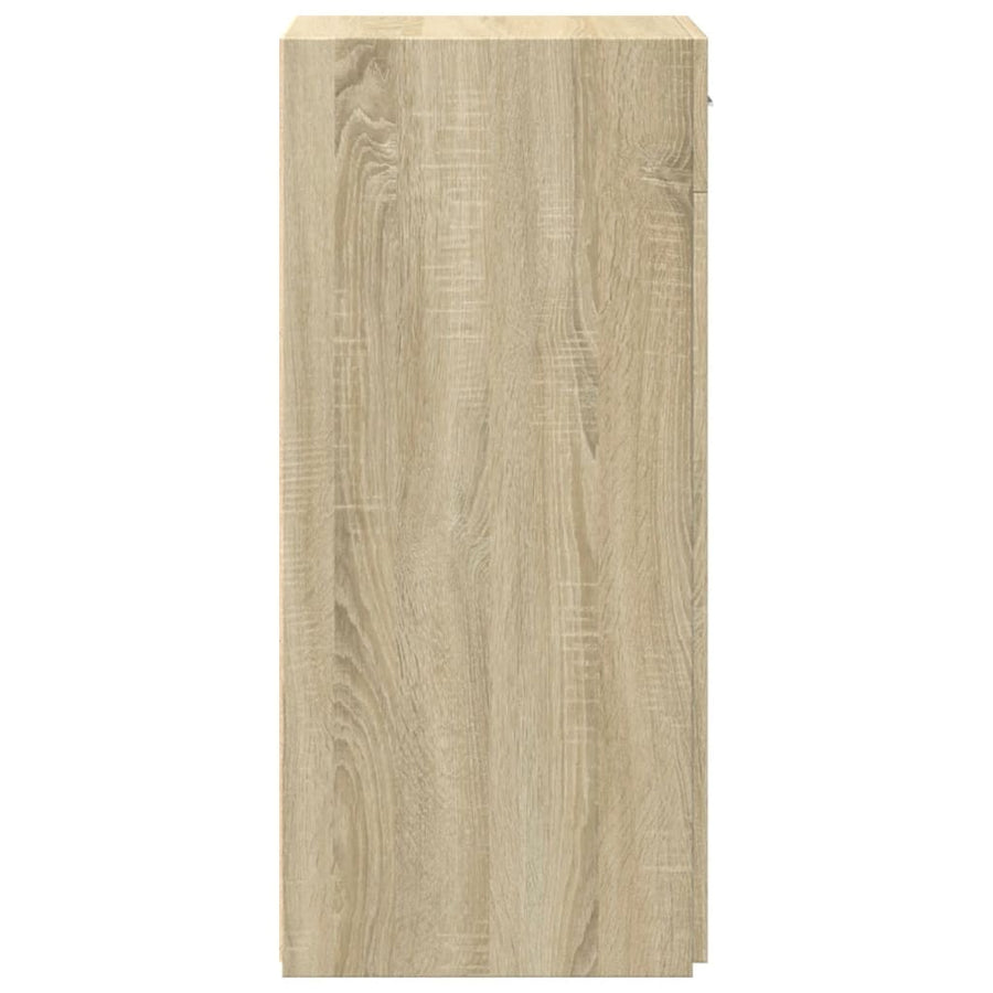 Dressoir 45x42,5x93 cm bewerkt hout sonoma eikenkleurig