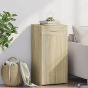 Dressoir 45x42,5x93 cm bewerkt hout sonoma eiken