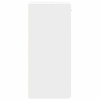 Dressoir 50x42,5x93 cm bewerkt hout wit