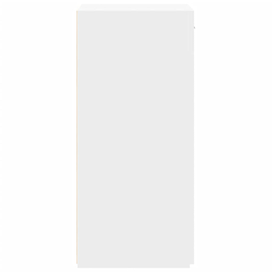 Dressoir 50x42,5x93 cm bewerkt hout wit