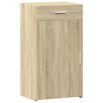 Dressoir 50x42,5x93 cm bewerkt hout sonoma eikenkleurig
