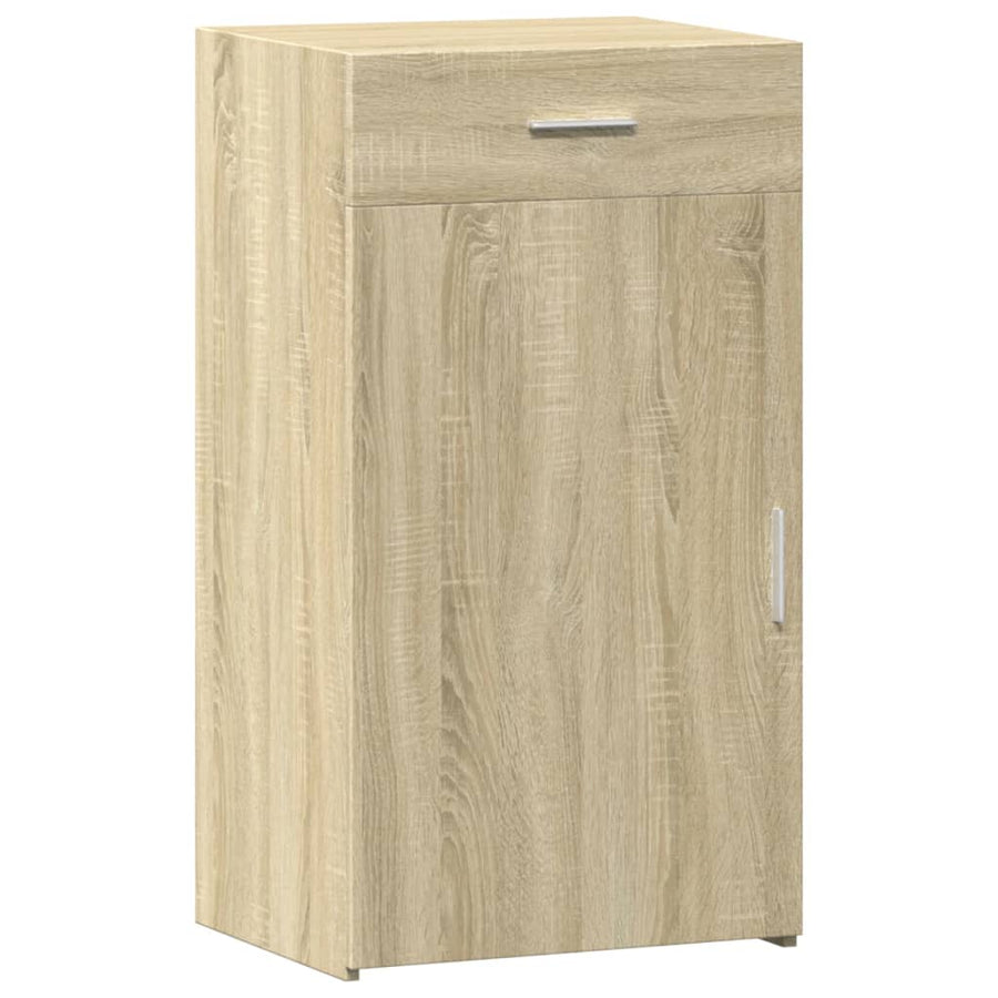 Dressoir 50x42,5x93 cm bewerkt hout sonoma eikenkleurig