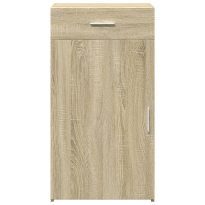 Dressoir 50x42,5x93 cm bewerkt hout sonoma eikenkleurig