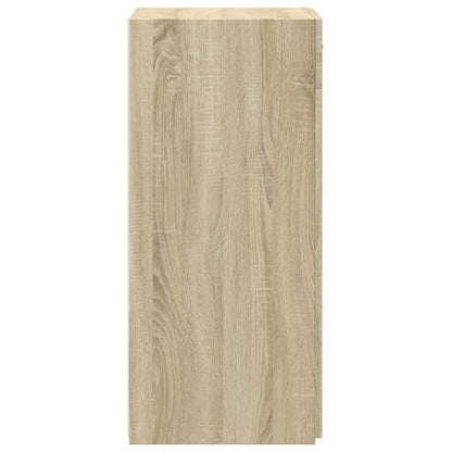 Dressoir 50x42,5x93 cm bewerkt hout sonoma eikenkleurig