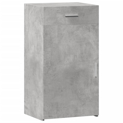 Dressoir 50x42,5x93 cm bewerkt hout betongrijs