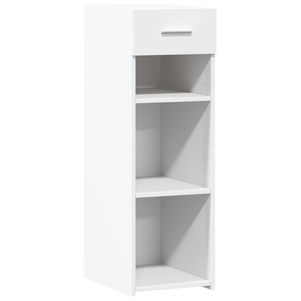 Dressoir 30x42,5x93 cm bewerkt hout wit