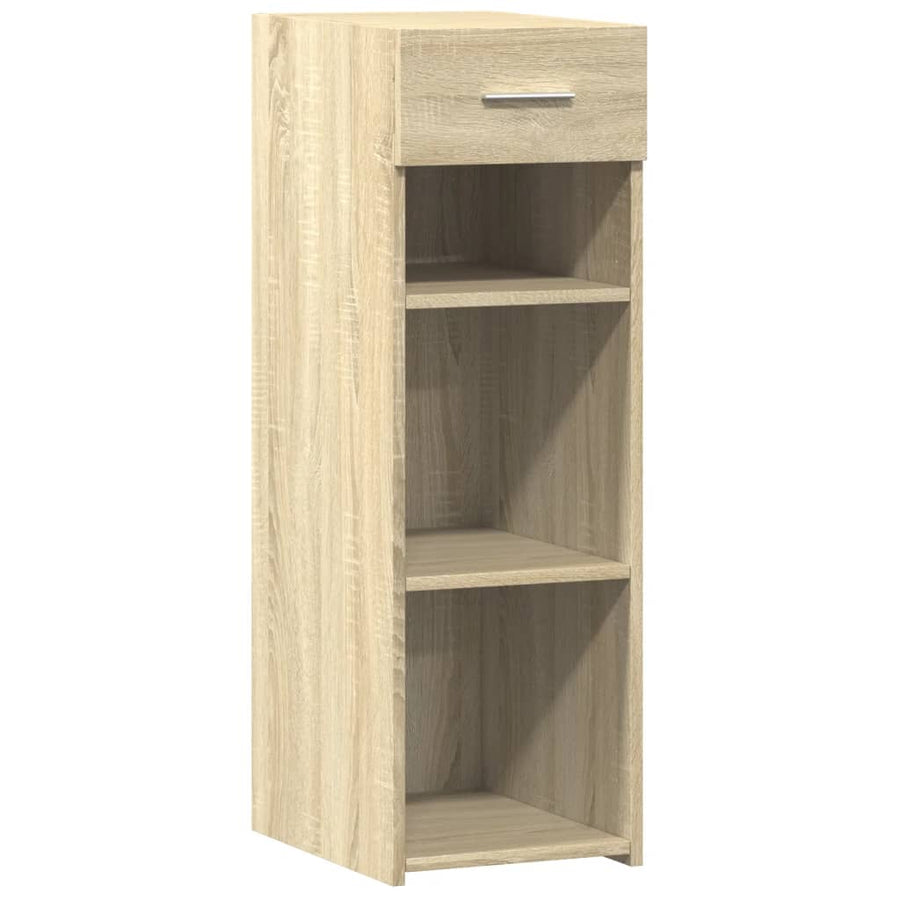 Dressoir 30x42,5x93 cm bewerkt hout sonoma eikenkleurig