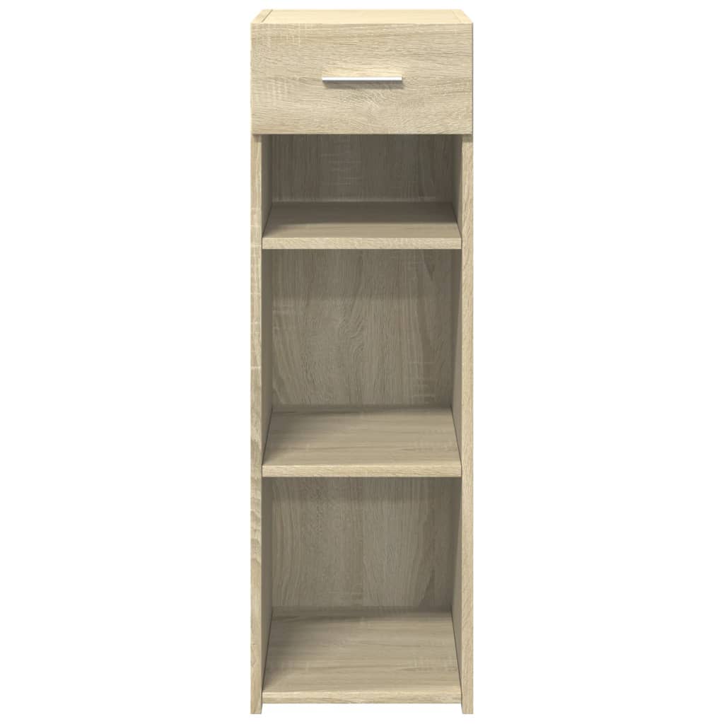 Dressoir 30x42,5x93 cm bewerkt hout sonoma eikenkleurig