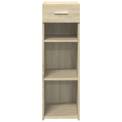 Dressoir 30x42,5x93 cm bewerkt hout sonoma eikenkleurig