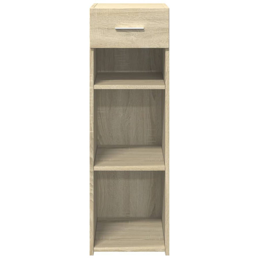 Dressoir 30x42,5x93 cm bewerkt hout sonoma eikenkleurig