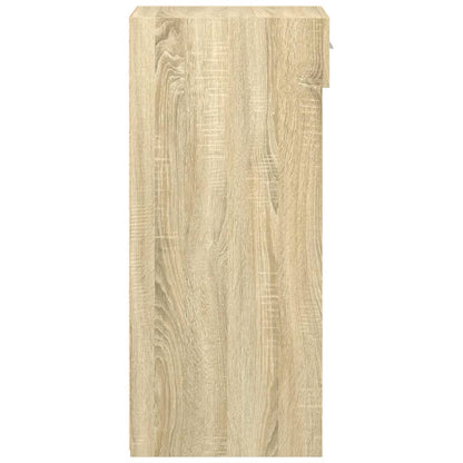 Dressoir 30x42,5x93 cm bewerkt hout sonoma eikenkleurig
