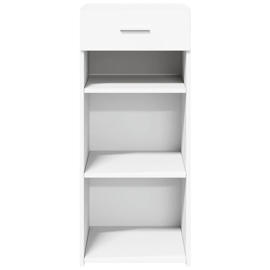 Dressoir 40x42,5x93 cm bewerkt hout wit