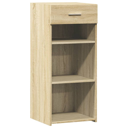 Dressoir 40x42,5x93 cm bewerkt hout sonoma eikenkleurig