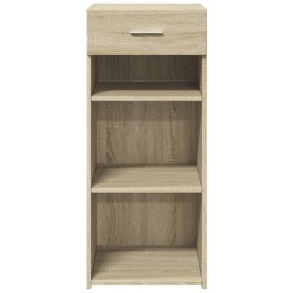 Dressoir 40x42,5x93 cm bewerkt hout sonoma eikenkleurig
