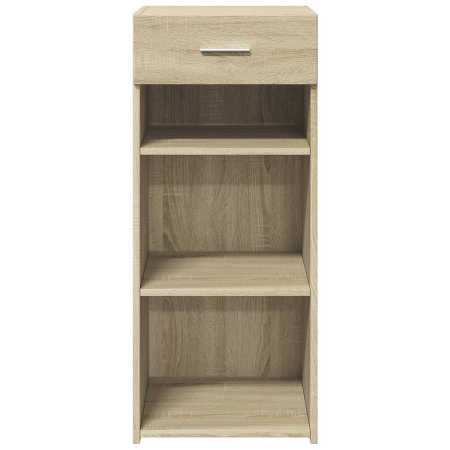 Dressoir 40x42,5x93 cm bewerkt hout sonoma eikenkleurig