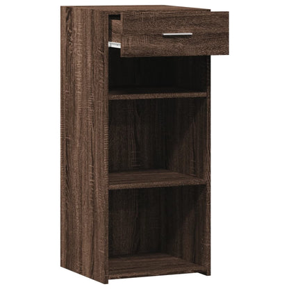 Dressoir 40x42,5x93 cm bewerkt hout bruin eikenkleur